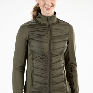 VESTE EN JERSAY/NYLON PRAG